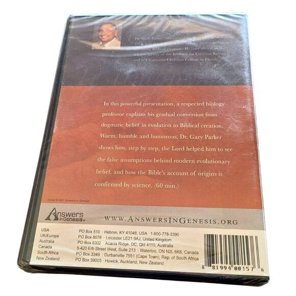 From Evolution To Creation DVD By Dr. Gary Parker New Sealed   4542dvd - Picture 2 of 2